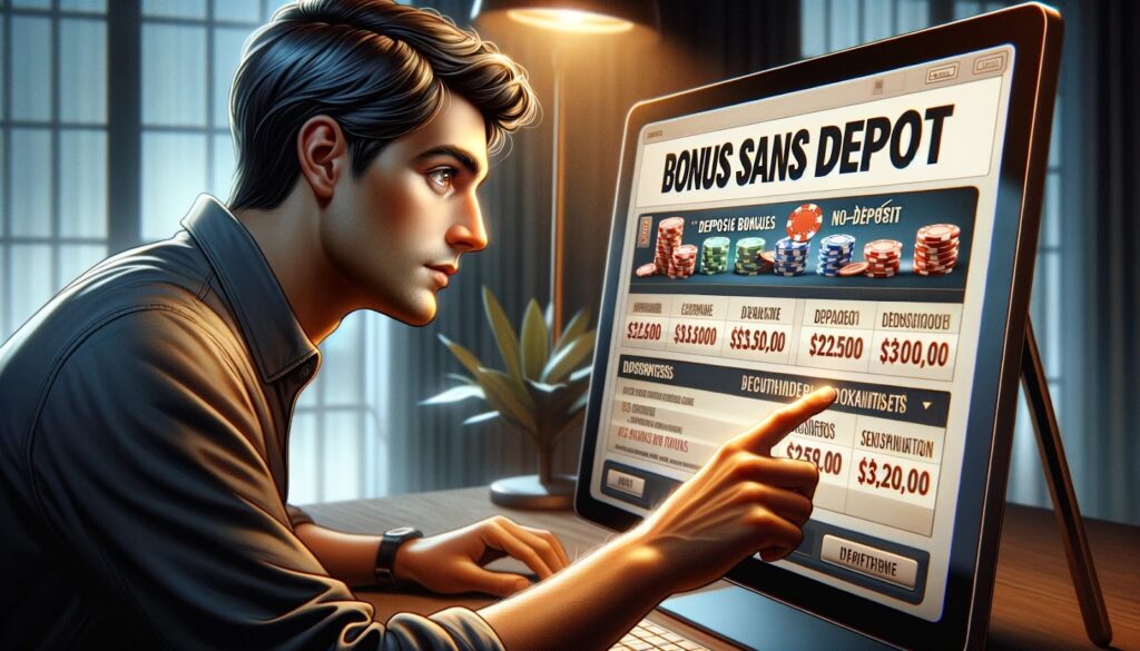 casino en ligne bonus sans depot